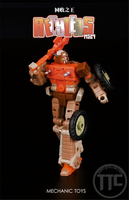 MechFansToys MFT MS24 Garbage Man Wreck-Gar