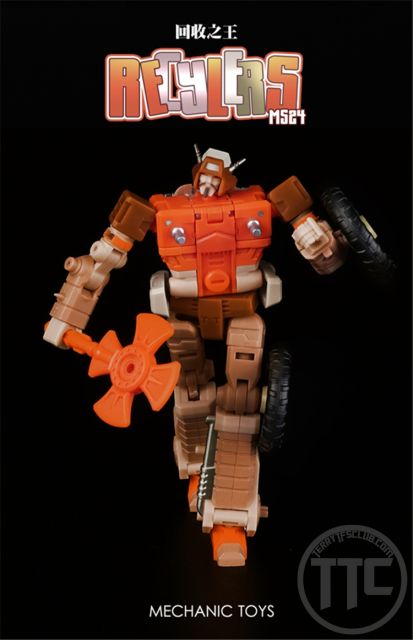 MechFansToys MFT MS24 Garbage Man Wreck-Gar