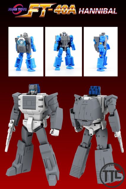 【IN STOCK】Fanstoys FT-40A Hannibal Cerebros head of Fortress Maximus