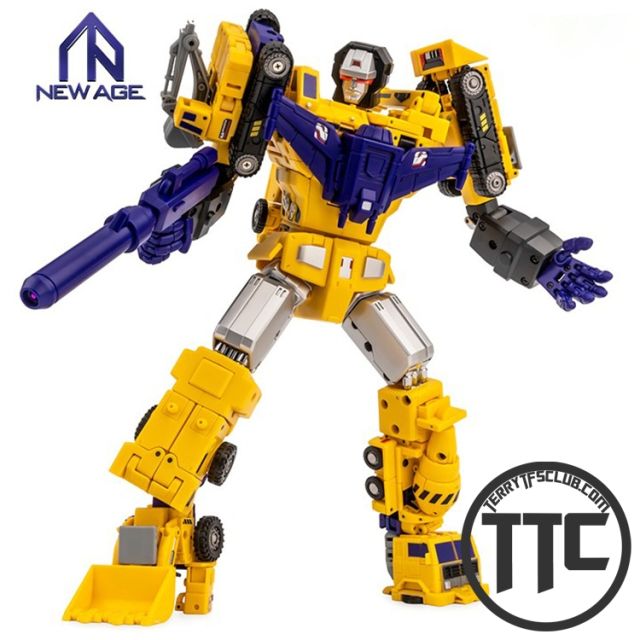 【IN STOCK】 NewAge Toys H34EX Hephaestus G2 ver. full set of 6 Devastator