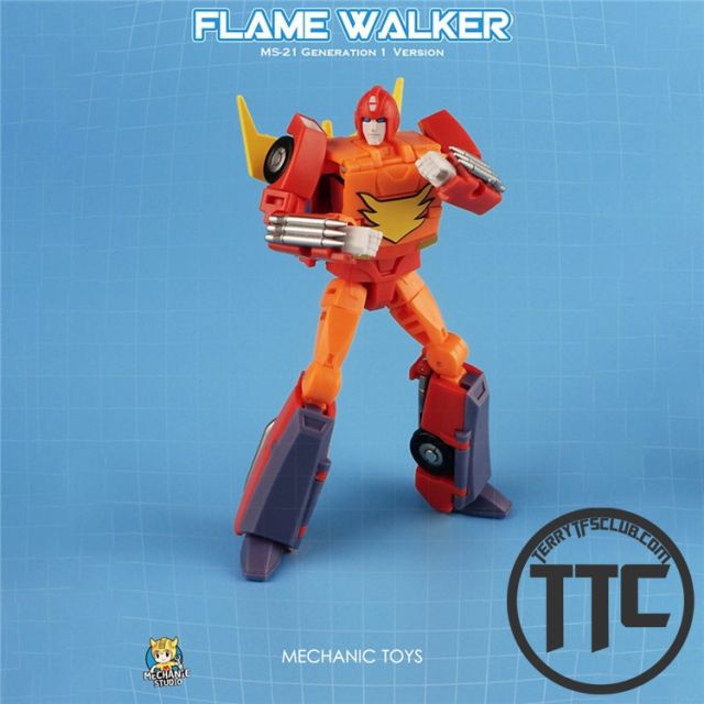 【IN STOCK】MechFansToys Mechanic Toys MS-21 Flame Walker Hotrod