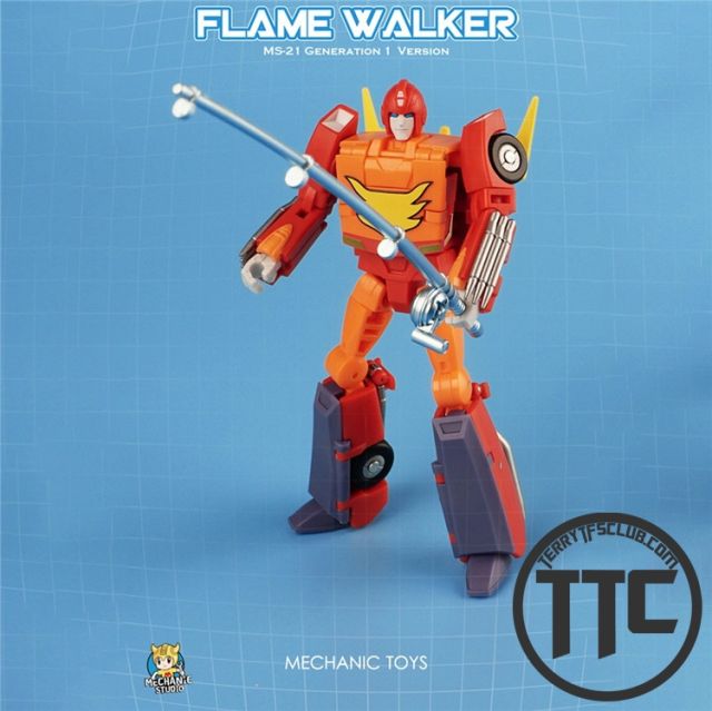 【IN STOCK】MechFansToys Mechanic Toys MS-21 Flame Walker Hotrod