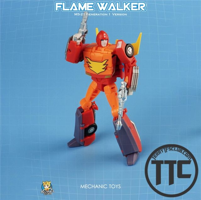 【IN STOCK】MechFansToys Mechanic Toys MS-21 Flame Walker Hotrod