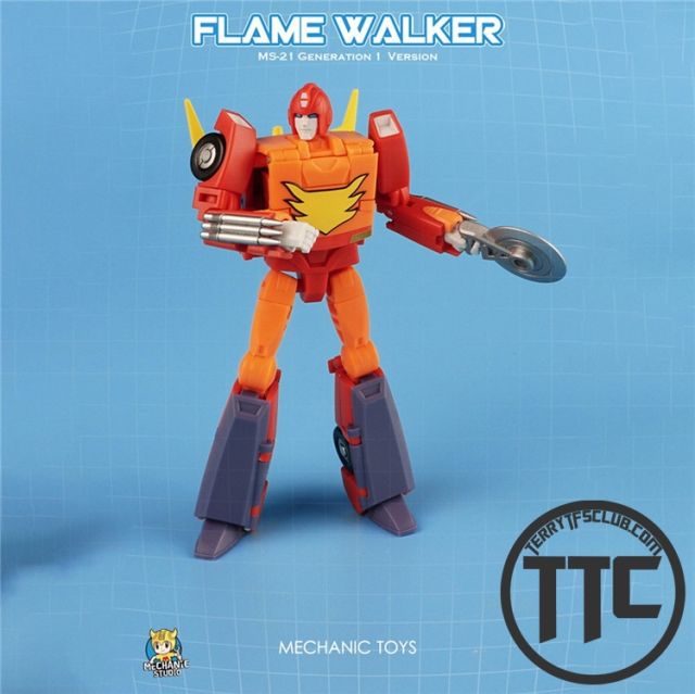 【IN STOCK】MechFansToys Mechanic Toys MS-21 Flame Walker Hotrod