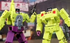 Magic Square Toys MS-B41 Excavator Scavenger & MS-B42 Bulldozer Bonecrusher Set of 2 Devastator