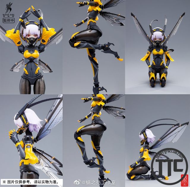 Snail Shell BEE-03W Wasp Girl Bun-chan 1/12