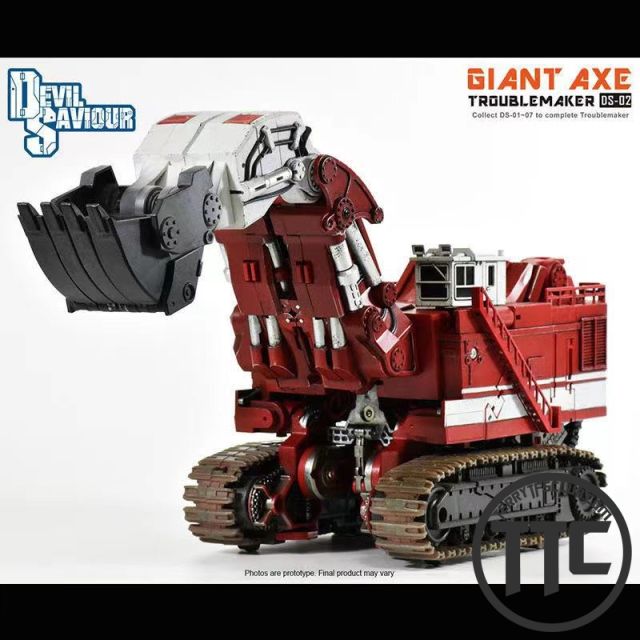 【IN STOCK】Devil Saviour DS-02 Giant Axe Scavenger Troublemaker