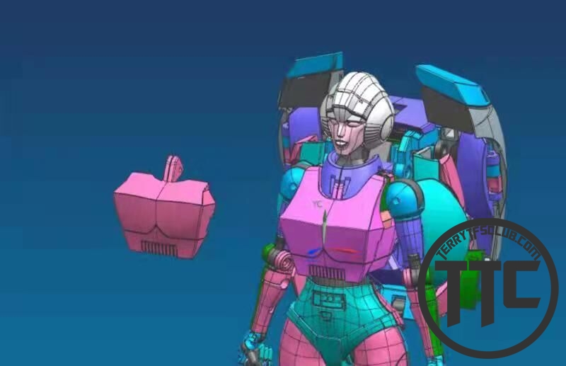 Rose & Toys RT-01 Robot Rose Arcee MP-51
