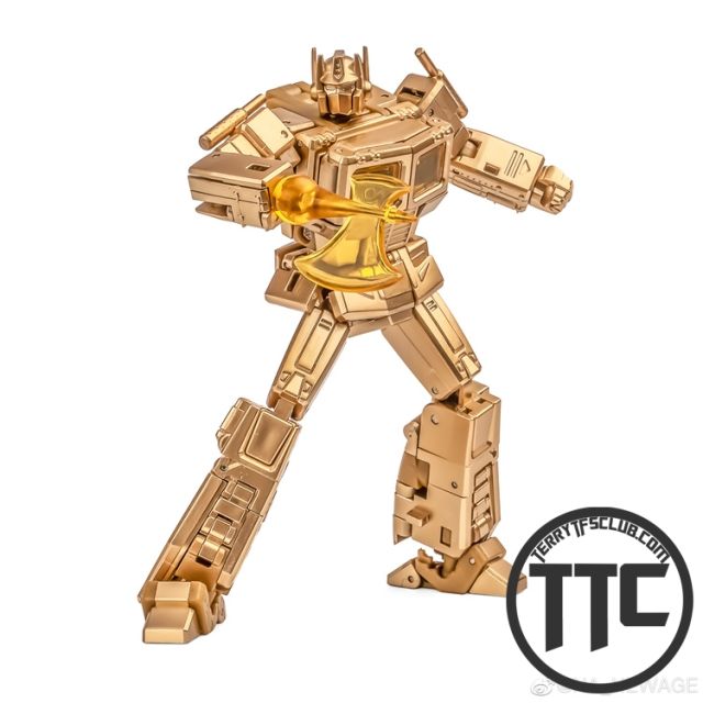 【IN STOCK】NewAge Toys H27G David Optimus prime Gold ver.