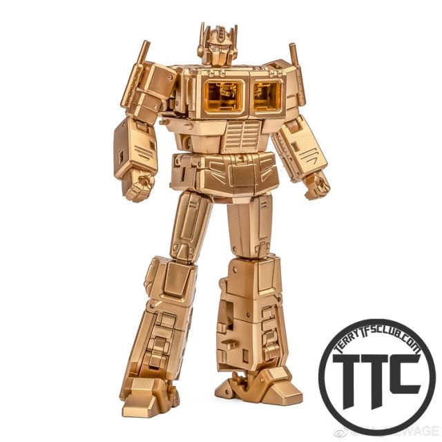 【IN STOCK】NewAge Toys H27G David Optimus prime Gold ver.