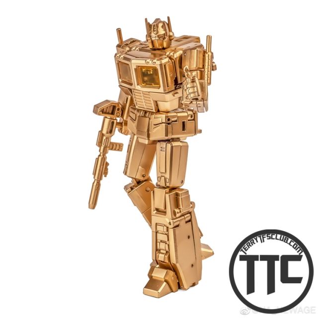 【IN STOCK】NewAge Toys H27G David Optimus prime Gold ver.