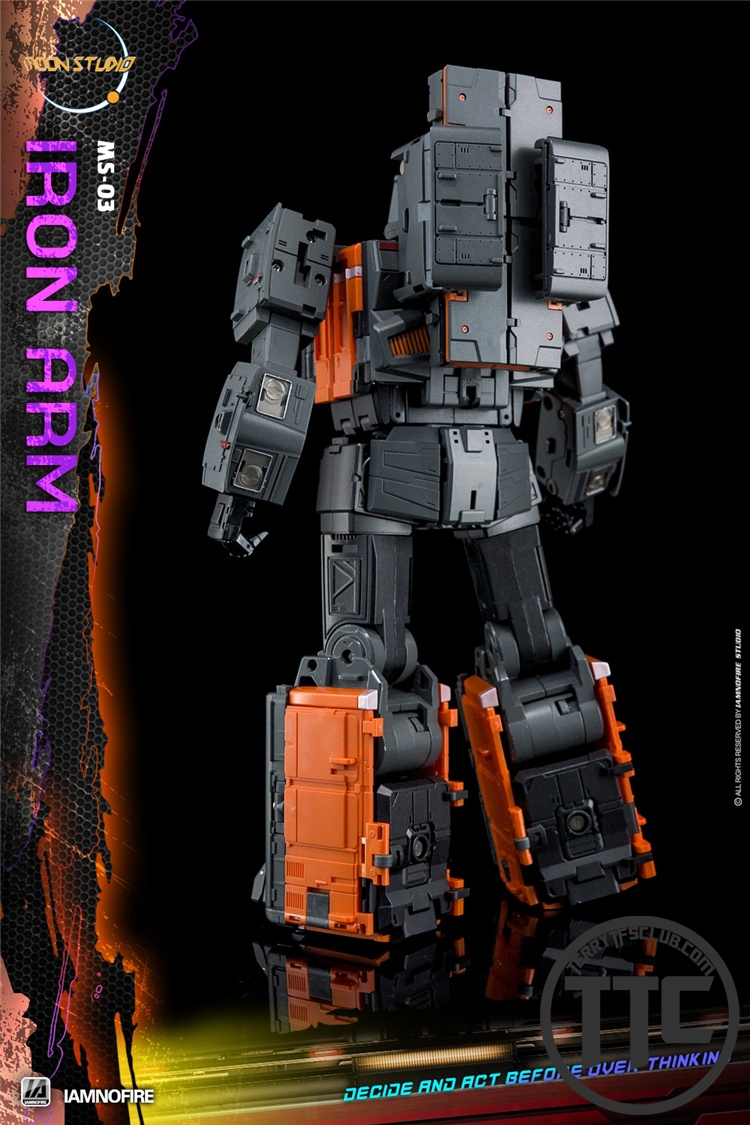 MS-3IRON ARM 鉄腕　非正規　トランスフォーマー Moon Studio MS-03 Iron Arm Kaen - Show.Z Store