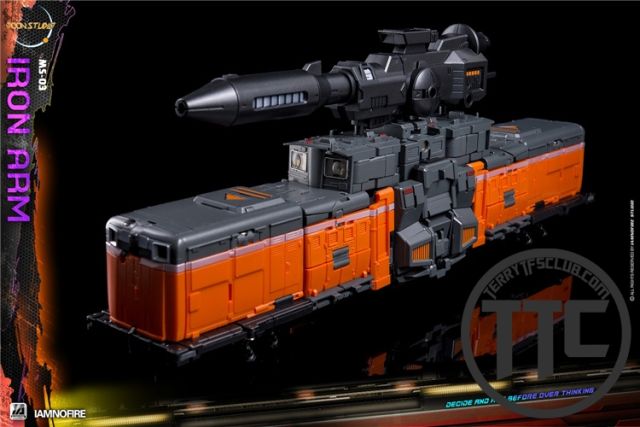 【IN STOCK】Moon Studio MS-03 Iron Arm Kaen Radiatron Raiden Trainbots
