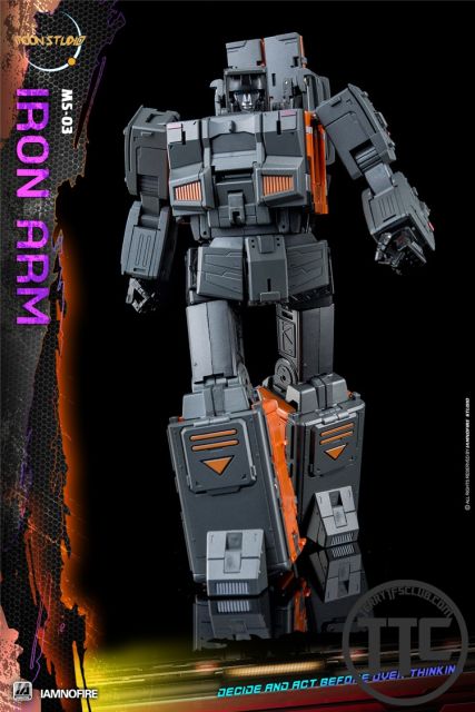 【IN STOCK】Moon Studio MS-03 Iron Arm Kaen Radiatron Raiden Trainbots