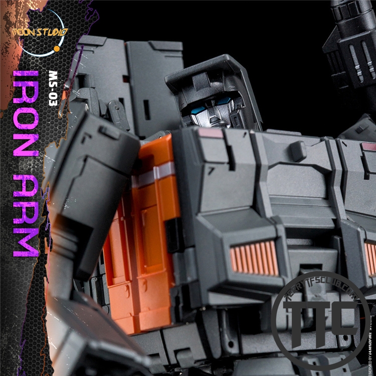 MS-3IRON ARM 鉄腕　非正規　トランスフォーマー Moon Studio MS-03 Iron Arm (AKA Kaen) - YouTube