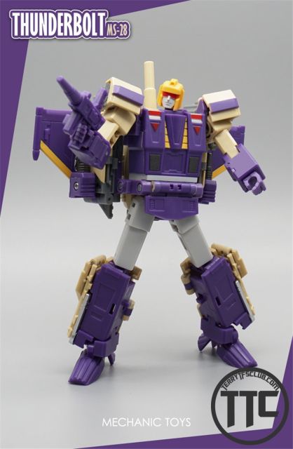 【IN STOCK】MechFansToys MFT  Mechanic Toys MS28 Thunderbolt Blitzwing