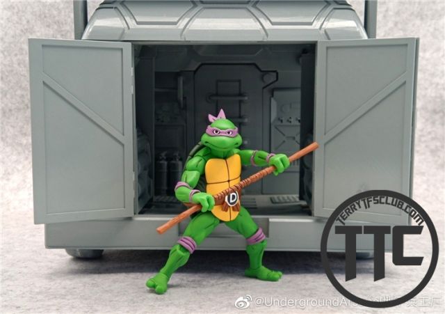 【US & UK buyers only】Underground Arsenal 1/12 Turtle Shell 01 Turtle Van Comic Version