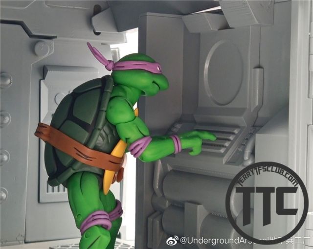 【US & UK buyers only】Underground Arsenal 1/12 Turtle Shell 01 Turtle Van Comic Version