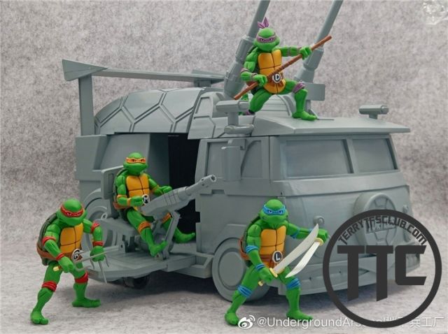 【US & UK buyers only】Underground Arsenal 1/12 Turtle Shell 01 Turtle Van Comic Version