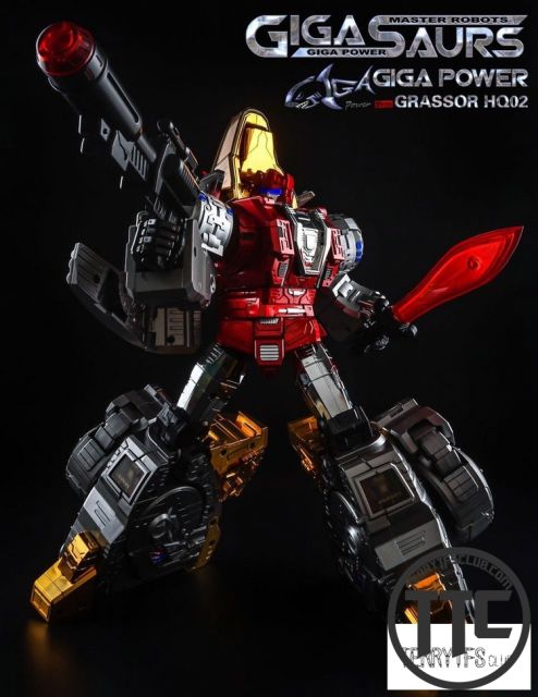 【PRE-ORDER】Gigapower GP HQ02 Grassor Metallic ver. Slag