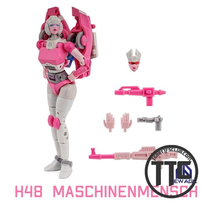 【IN STOCK】NewAge Toys H48 Maschinenmensch Arcee
