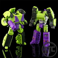 Lucky Cat MC-02 Riki-Oh Devastator Set C Scavenger & Long Haul