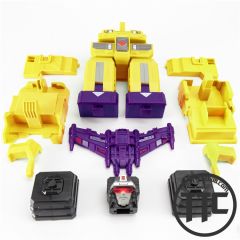 【IN STOCK】Jinbao Deformation New Upgrade Kit For Gravity Builder Devastator Yellow Ver.