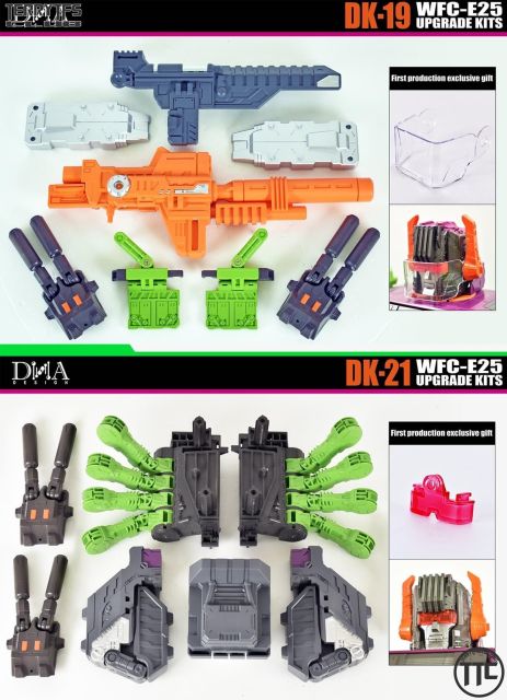 【IN STOCK】DNA Design DK19 + DK21 add on kit for WFC-E25 Earthrise Scorponok