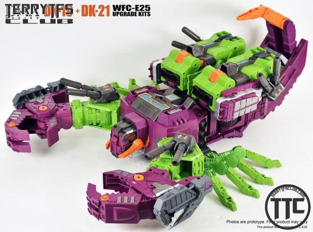 【IN STOCK】DNA Design DK19 + DK21 add on kit for WFC-E25 Earthrise Scorponok