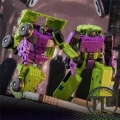 Lucky Cat MC-02 Riki-Oh Devastator Set A Mixmaster & Bonecrusher