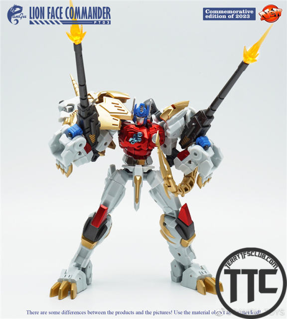 【PRE-ORDER】Pangu Toys PT-03 Lion Face Commander | Lio Convoy