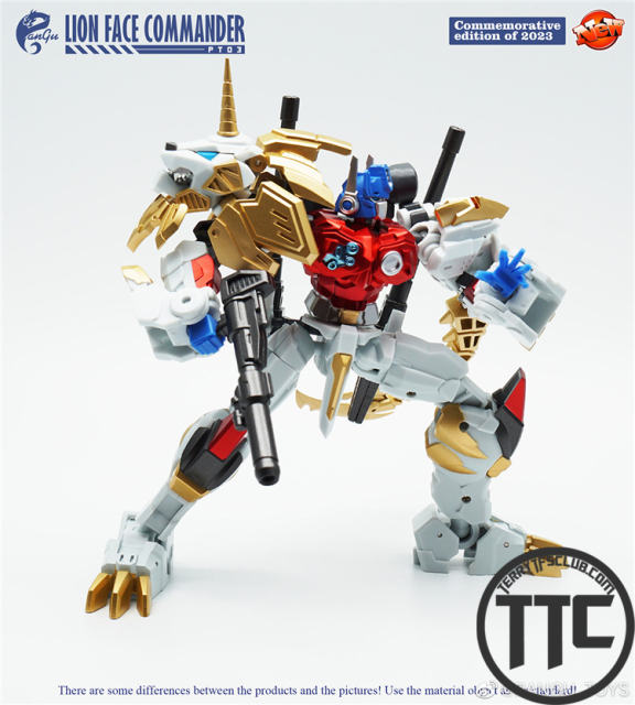 【PRE-ORDER】Pangu Toys PT-03 Lion Face Commander | Lio Convoy