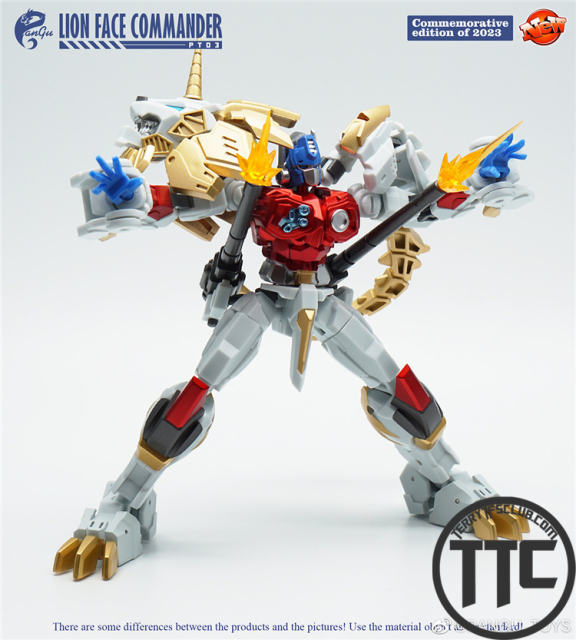 【PRE-ORDER】Pangu Toys PT-03 Lion Face Commander | Lio Convoy