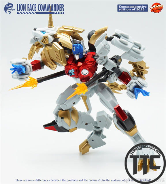 【PRE-ORDER】Pangu Toys PT-03 Lion Face Commander | Lio Convoy