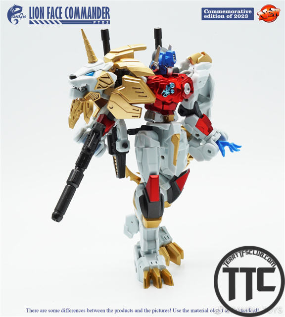 【PRE-ORDER】Pangu Toys PT-03 Lion Face Commander | Lio Convoy
