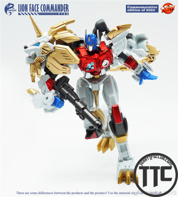 【PRE-ORDER】Pangu Toys PT-03 Lion Face Commander | Lio Convoy