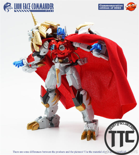 Pangu Toys PT-03 Lion Face Commander | Lio Convoy