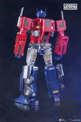 Lewin Resources LW-01 MP-10 Optimus Prime MATTE CHROME Oversized 71cm w/ LED