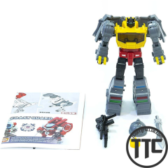 【PRE-ORDER】Mechfanstoys Dinobots Swoop(Blue), Snarl, Sludge, Slag & Grimlock Toon Ver. Set of 5 2024 New Year Ver.