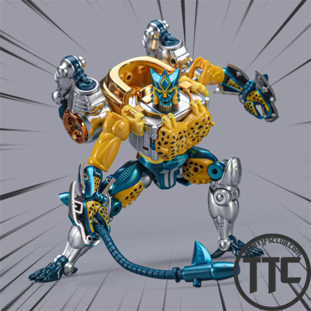 【PRE-ORDER】TransArtToys  BWM-03 Metal Panther Commander | Cheetor Fine Coating Reissue