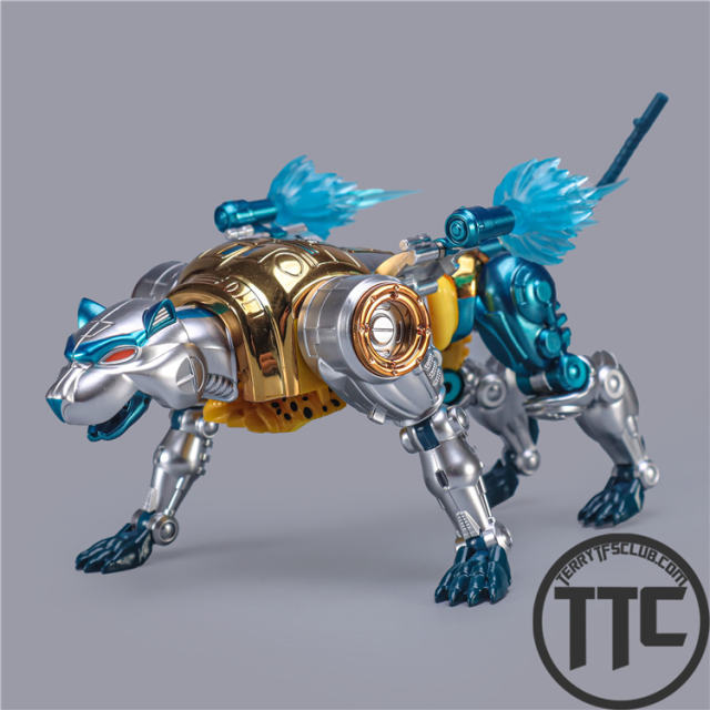 【PRE-ORDER】TransArtToys  BWM-03 Metal Panther Commander | Cheetor Fine Coating Reissue