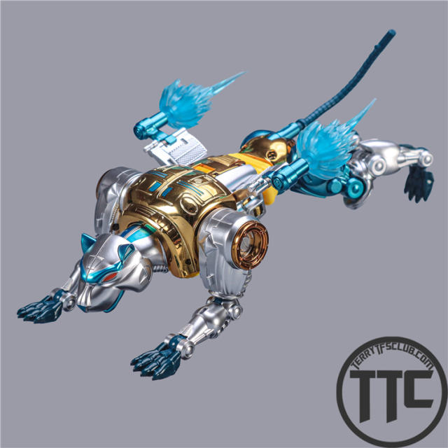 【PRE-ORDER】TransArtToys  BWM-03 Metal Panther Commander | Cheetor Fine Coating Reissue