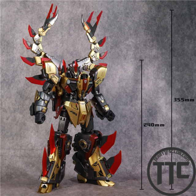 【PRE-ORDER】Cang Toys Longyan01 Stegsarow Shuraking Stegosaurus Dinobots | Snarl