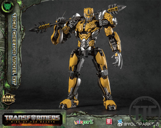 Yolopark RISE OF THE BEASTS: AMK Series 18cm Cheetor Model Kit