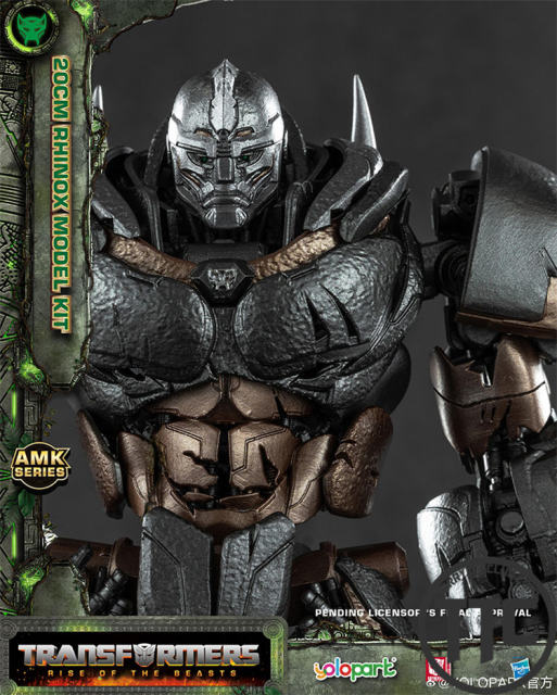 Yolopark RISE OF THE BEASTS: AMK Series 20cm Rhinox Model Kit