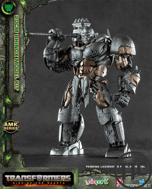 Yolopark RISE OF THE BEASTS: AMK Series 20cm Rhinox Model Kit