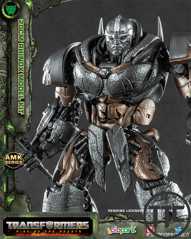 Yolopark RISE OF THE BEASTS: AMK Series 20cm Rhinox Model Kit