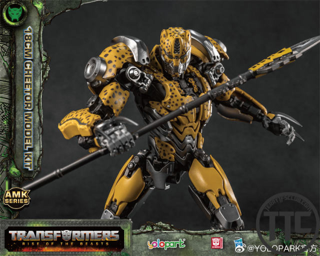 Yolopark RISE OF THE BEASTS: AMK Series 18cm Cheetor Model Kit