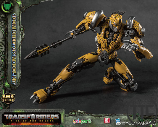 Yolopark RISE OF THE BEASTS: AMK Series 18cm Cheetor Model Kit