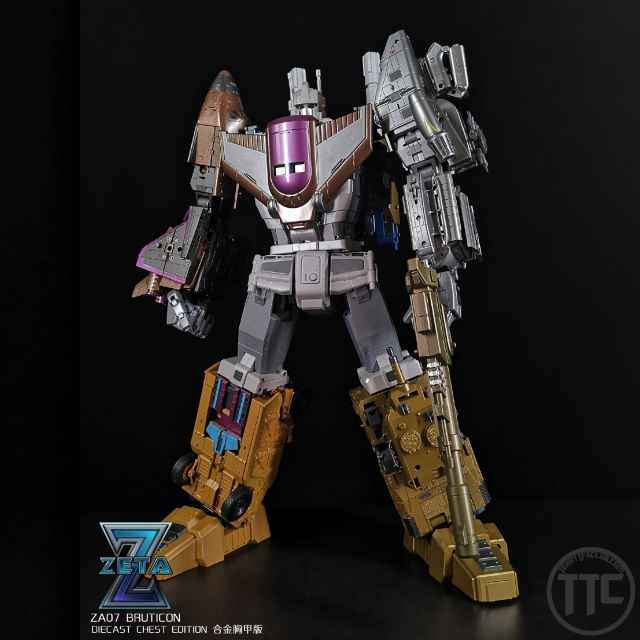 【FES】【IN STOCK】 Zeta Toys ZA-07 Bruticon Bruticus Die-cast Chest version Bruticus